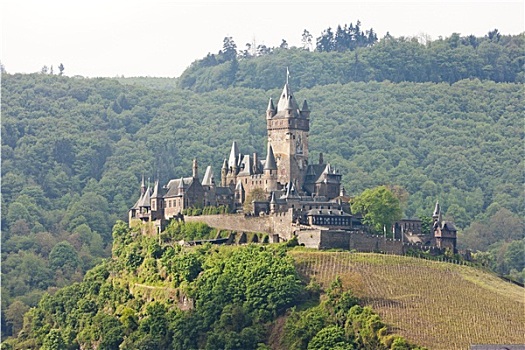 城堡,科赫姆,莱茵兰普法尔茨州,德国