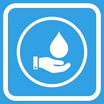 标准的自来水供水标志图片