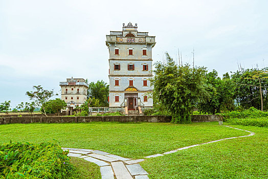 中国广东开平碉楼自力村景区