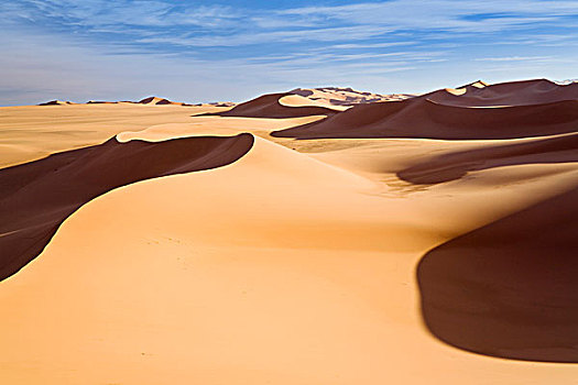 沙丘,利比亚沙漠,利比亚,撒哈拉沙漠,北非,非洲