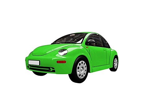 隔绝,绿色,甲壳虫汽车,汽车,正面