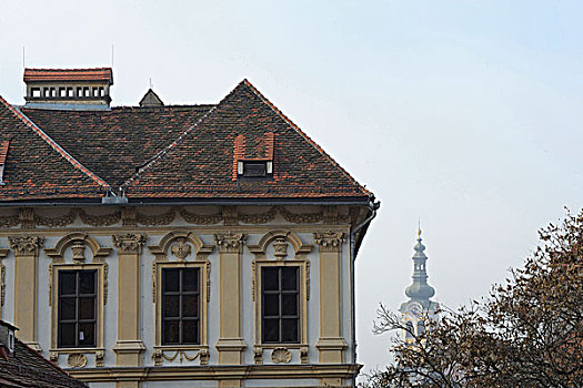 特写建筑,在,从,格拉茨,施蒂利亚州,奥地利