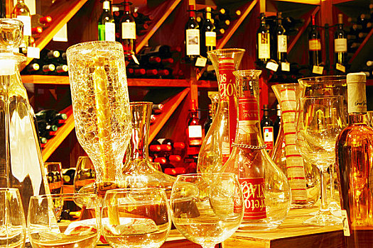 葡萄酒瓶,酒吧,酒,特内里费岛,加纳利群岛,西班牙