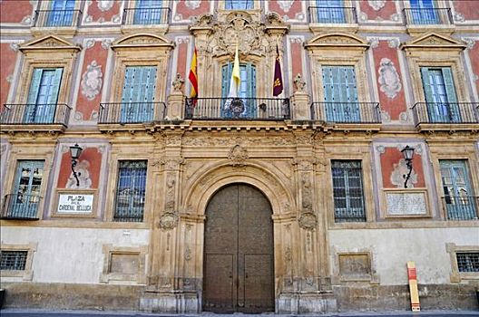广场,宫殿,西班牙,欧洲