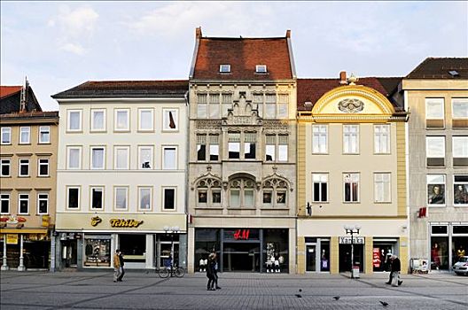 古建筑,哥廷根,下萨克森,德国,欧洲
