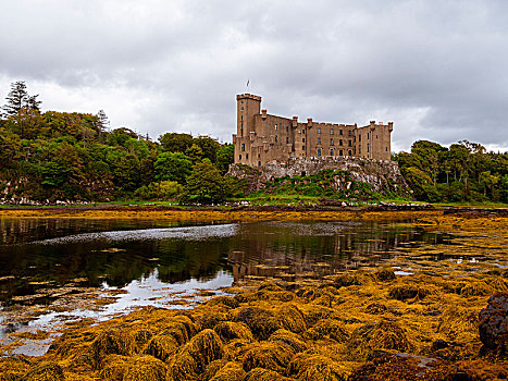 城堡,斯凯岛,苏格兰,英国,欧洲