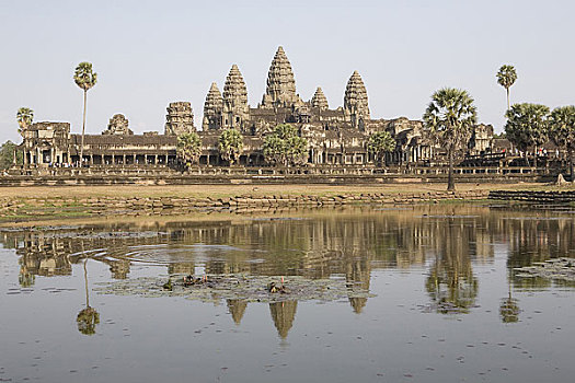柬埔寨吴哥窟石建筑