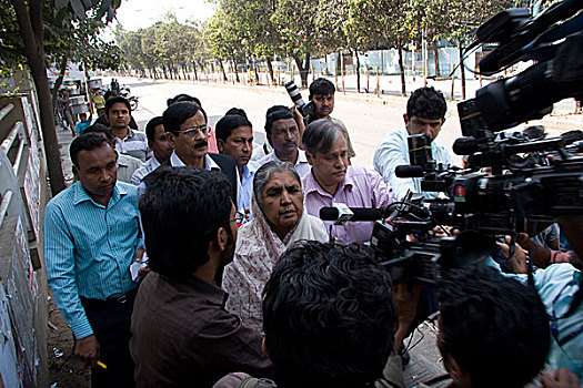 农业,室外,总部,会面,上方,叛逆,人员,达卡,孟加拉,二月,2009年