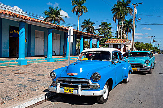 老爷车,维尼亚雷斯,古巴,北美