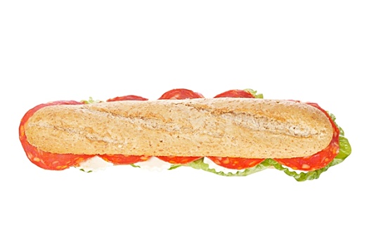 棍子面包三明治