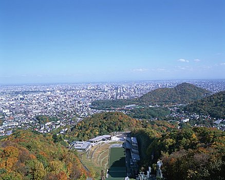 札幌,风景,山