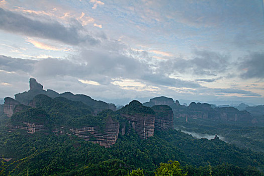 丹霞山,风光,地貌