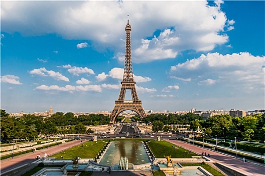 埃菲尔铁塔,巴黎,城市,法国