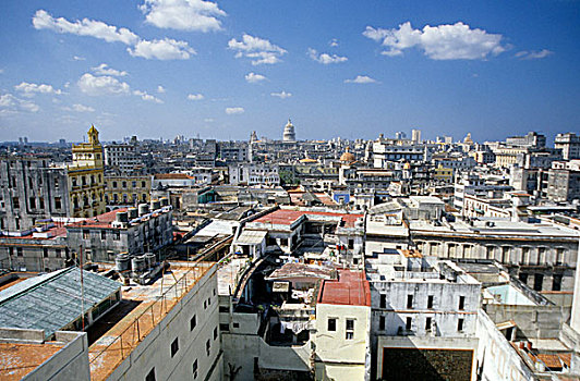 风景,哈瓦那,古巴