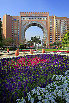 迪拜老城区六国城门酒店景