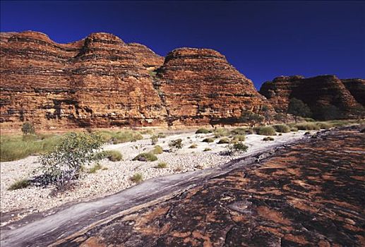 风景,红岩,河床,波奴鲁鲁国家公园,澳大利亚