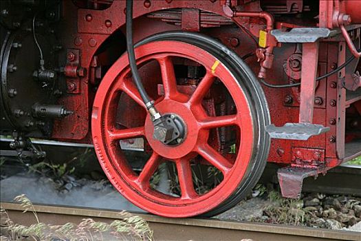 轮子,历史,蒸汽机车
