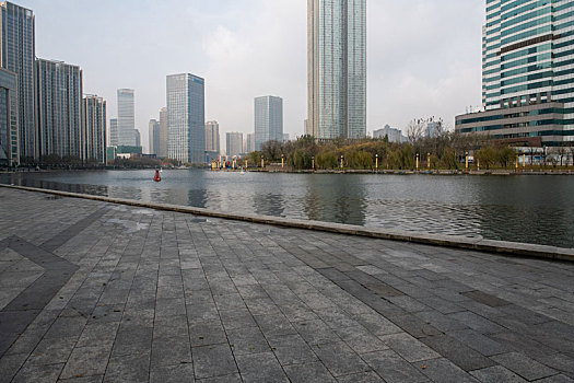 天津城市道路景观