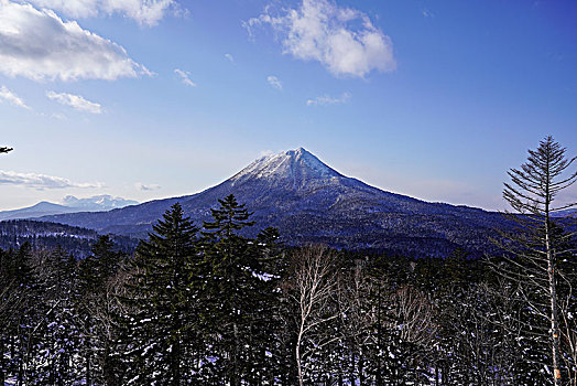 山,北海道,日本