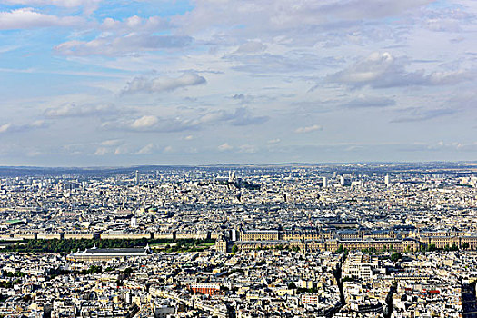 蒙帕尔纳斯,市中心,卢浮宫,蒙马特尔,风景,旅游,眺望台,巴黎,法国,欧洲