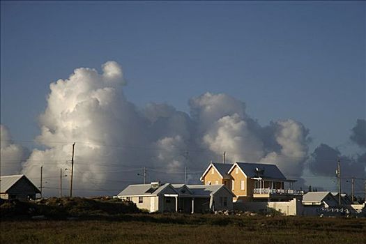 住宅区,天空