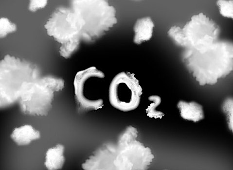 二氧化碳,黑色天空