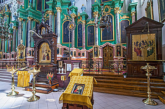 圣坛,教堂,神圣,维尔纽斯,立陶宛