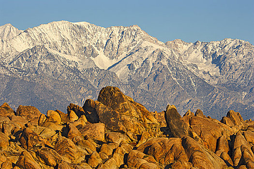 全景,山峦,阿拉巴马山丘,加利福尼亚,美国