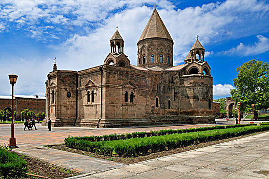 历史,亚美尼亚,东正教,大教堂,世界遗产,亚洲