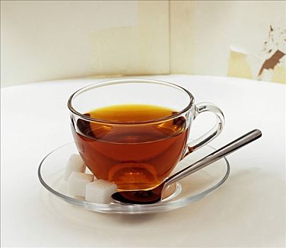 茶杯,方糖