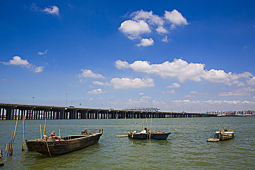 深圳前海湾风光