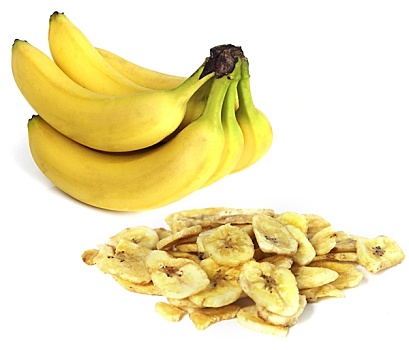 黄色,香蕉,干燥