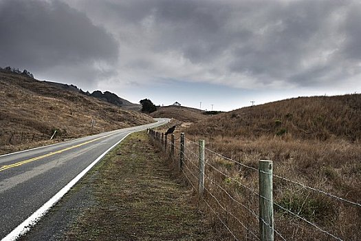 道路,北加利福尼亚,美国