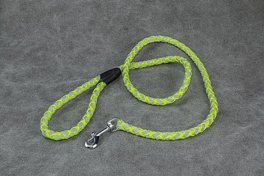 家用宠物套头绿色编织绳牵引物品