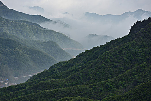 太行山,云台山,云海,阳光,大气