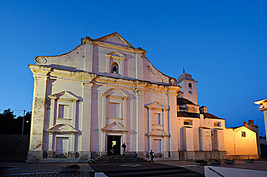 教区,教堂,18世纪,省,努奥罗,东方,萨丁尼亚,意大利,欧洲