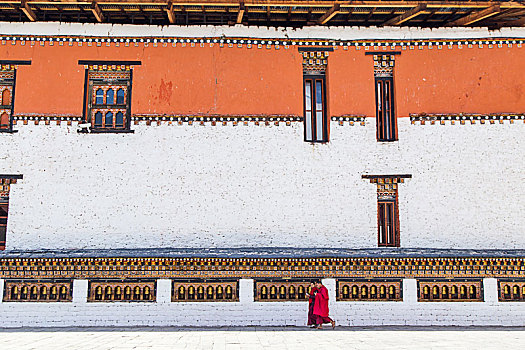 不丹-廷布的扎西确宗堡