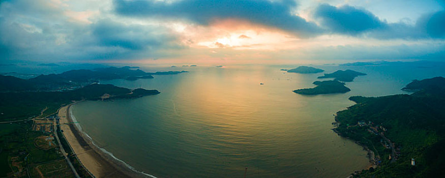 沙滩,海岸线