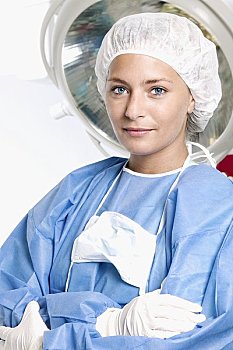 女性,外科,手术室