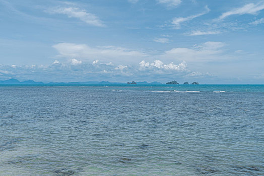 泰国苏梅岛海边自然风光,热带海岛海洋风景