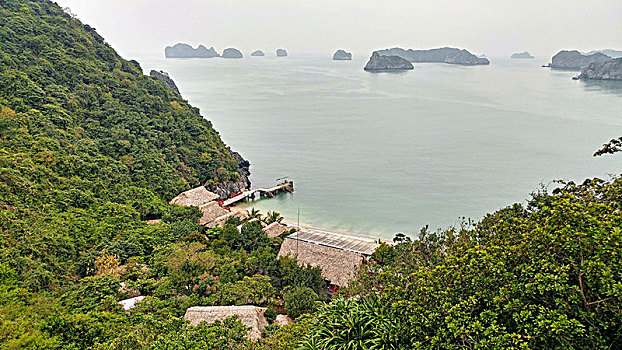 岛屿,下龙湾,越南