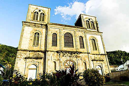 教堂,马提尼克,法国