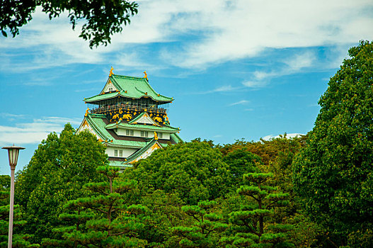 日本大坂风景名胜,江户时代的江户城