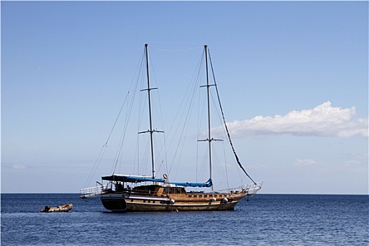 帆船,地中海