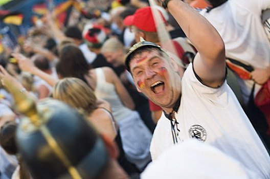 德国人,足球,球迷,比赛,2008欧洲杯,萨尔茨堡,奥地利