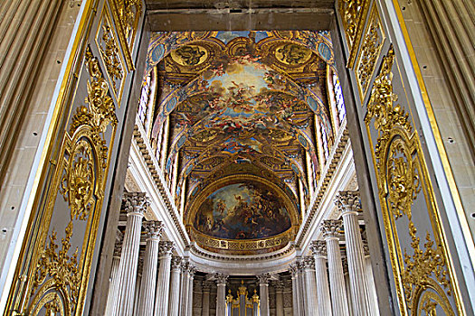 凡尔赛宫内部的走廊