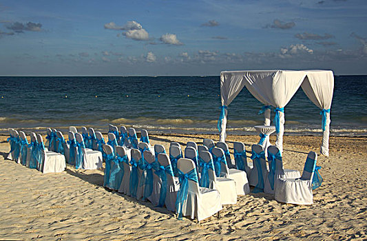婚礼,海滩