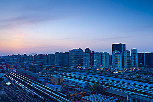 北京cbd,铁路
