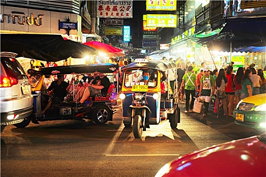 曼谷,唐人街,交通,泰国