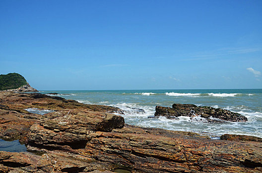 海岸岩石